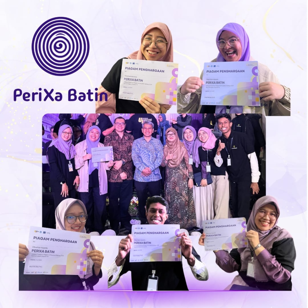 PeriXa Batin Team holding awards